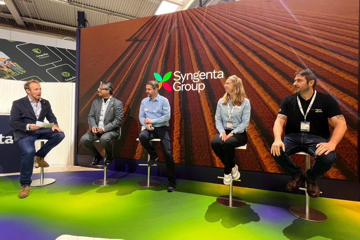 Un momento della tavola rotonda organizzata da Syngenta durante Agritechnica 2025